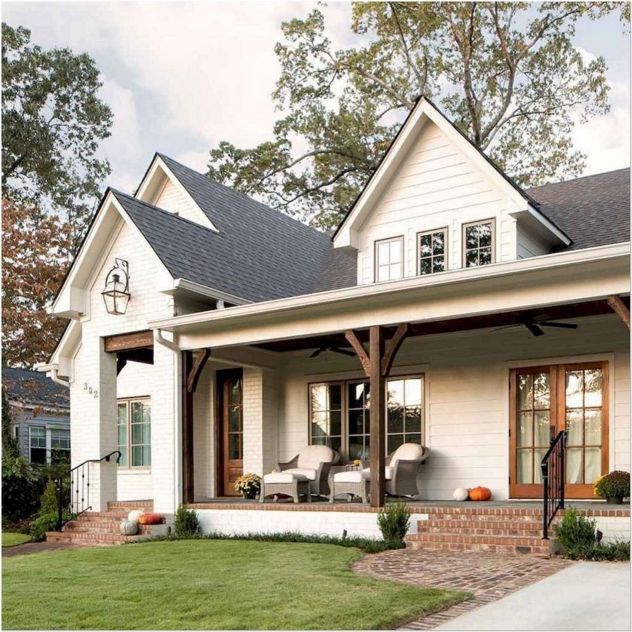 Дом в стиле американский фармхаус