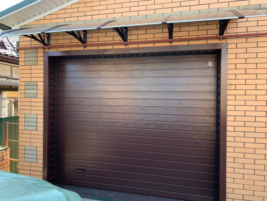 Гаражный козырек