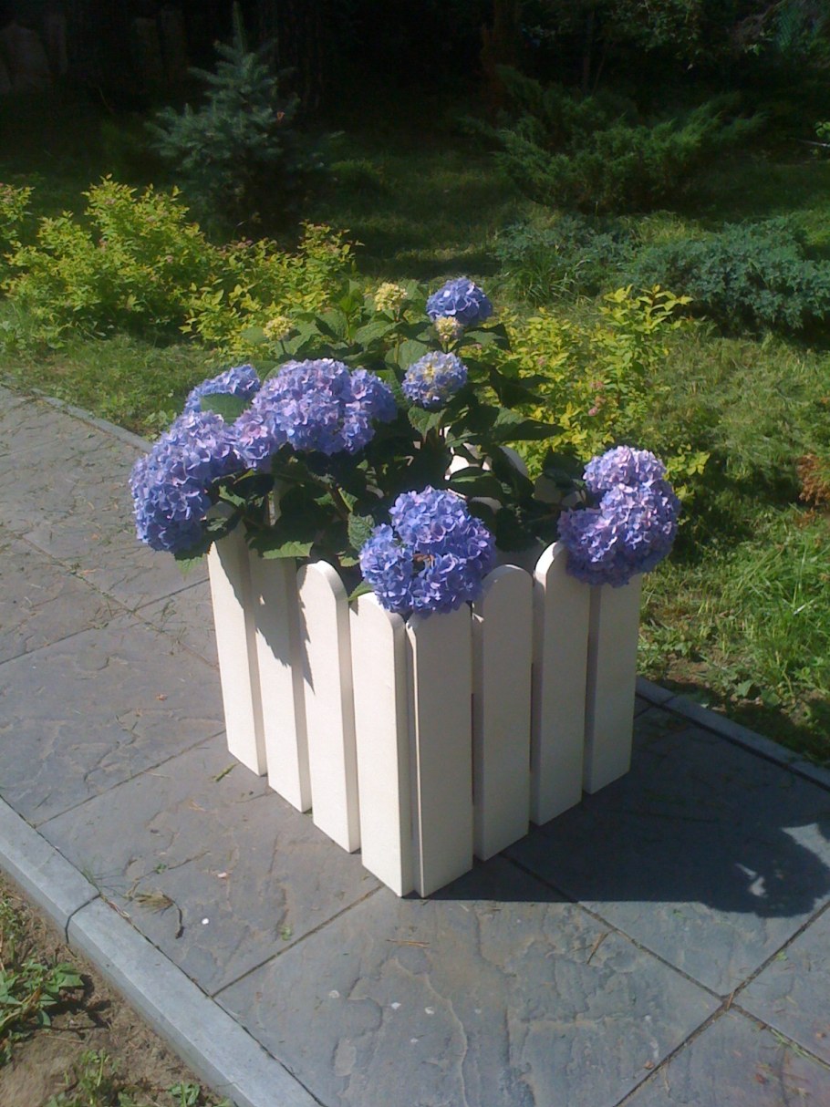 Вазоны своими руками для сада