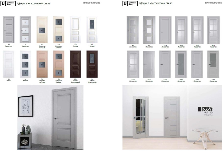 108u профиль Дорс