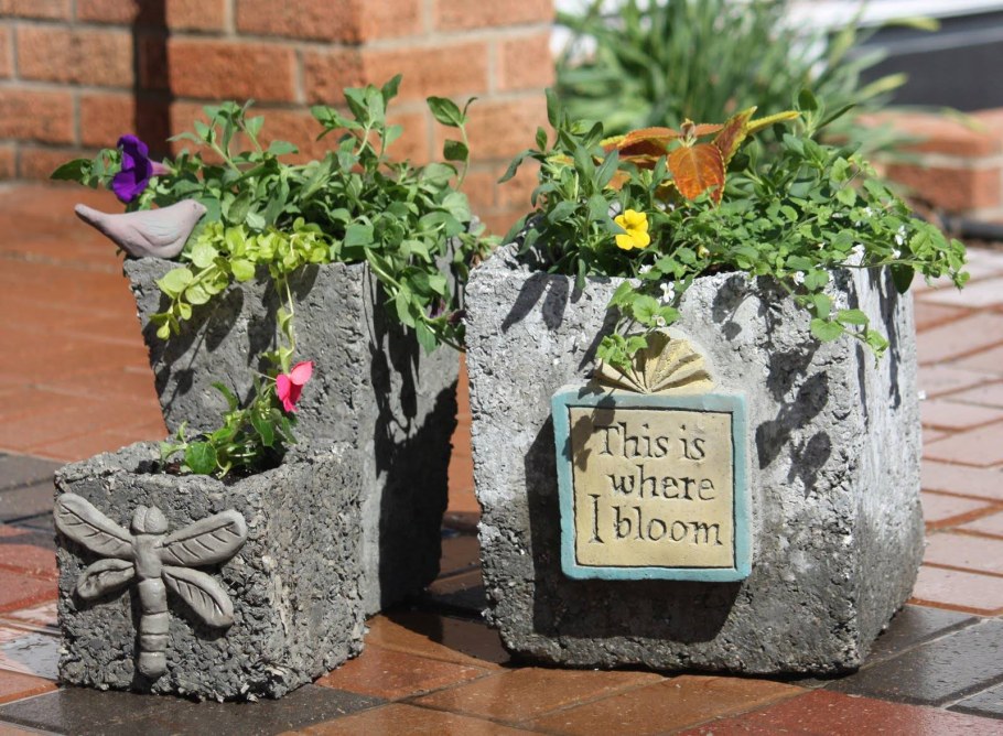 Оригинальные горшки для цветов