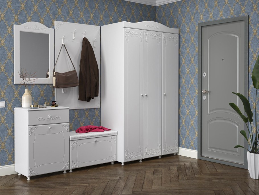 Прихожая Афина белая