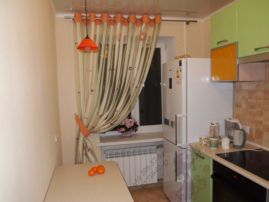 Шторы на маленькую кухню