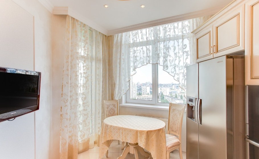 Тюль на кухню