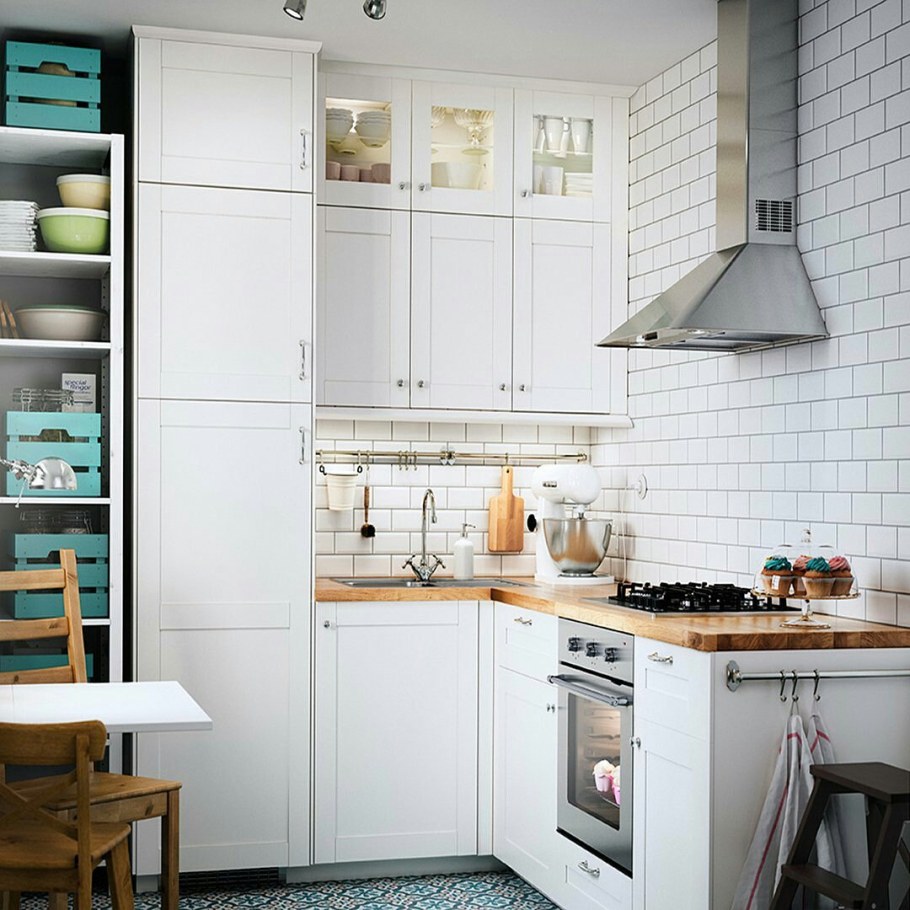 Кухня икеа Сэведаль