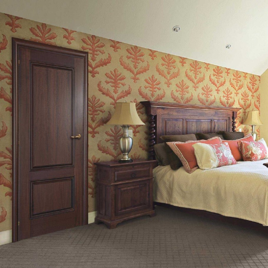 Ореховый цвет в интерьере