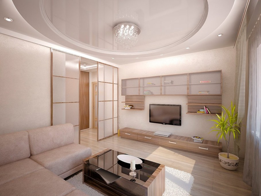 Интерьер гостиной комнаты