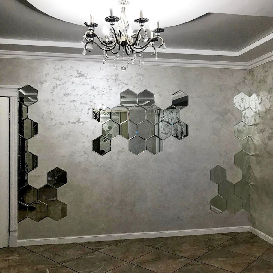 Декоративная зеркальная плитка