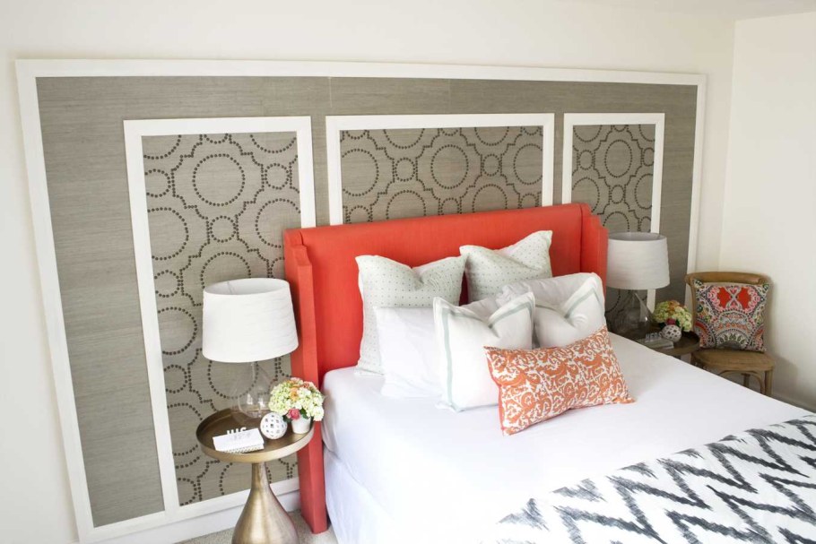 Изголовья кровати из ткани Сара Ричардсон