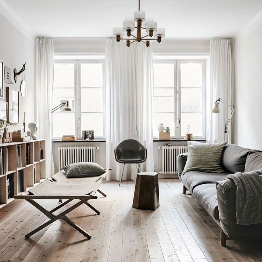 Гостиная в стиле Сканди