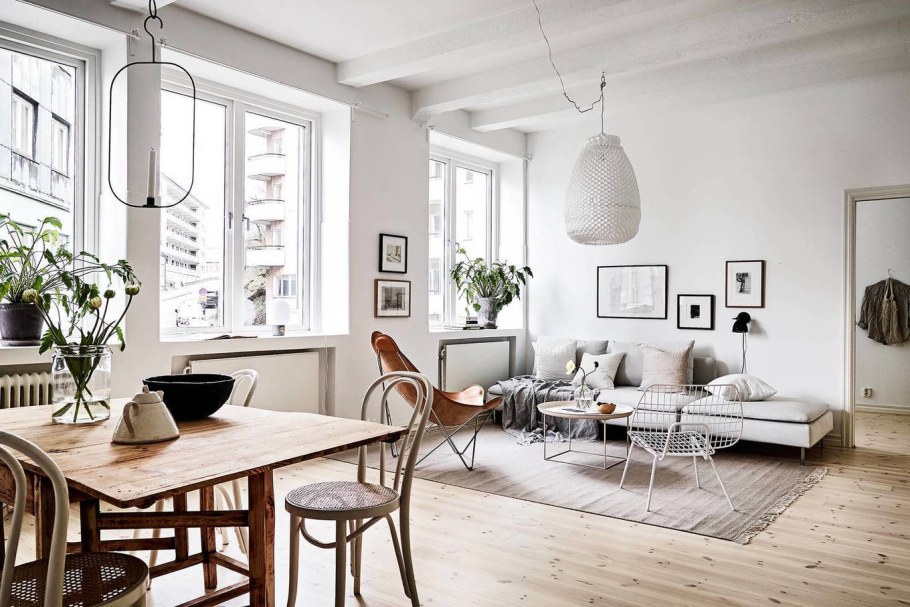 Скандинаыский силь в интерьере