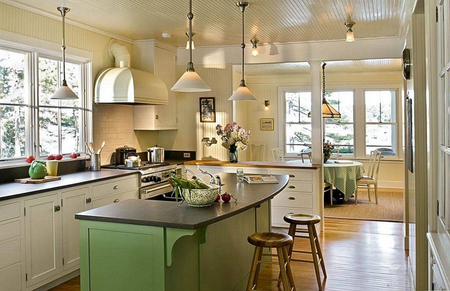 Освещение на кухне