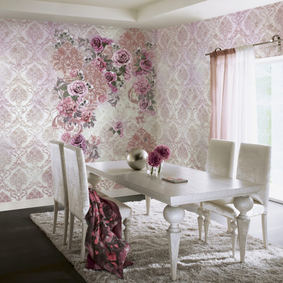 Обои компаньоны в интерьере