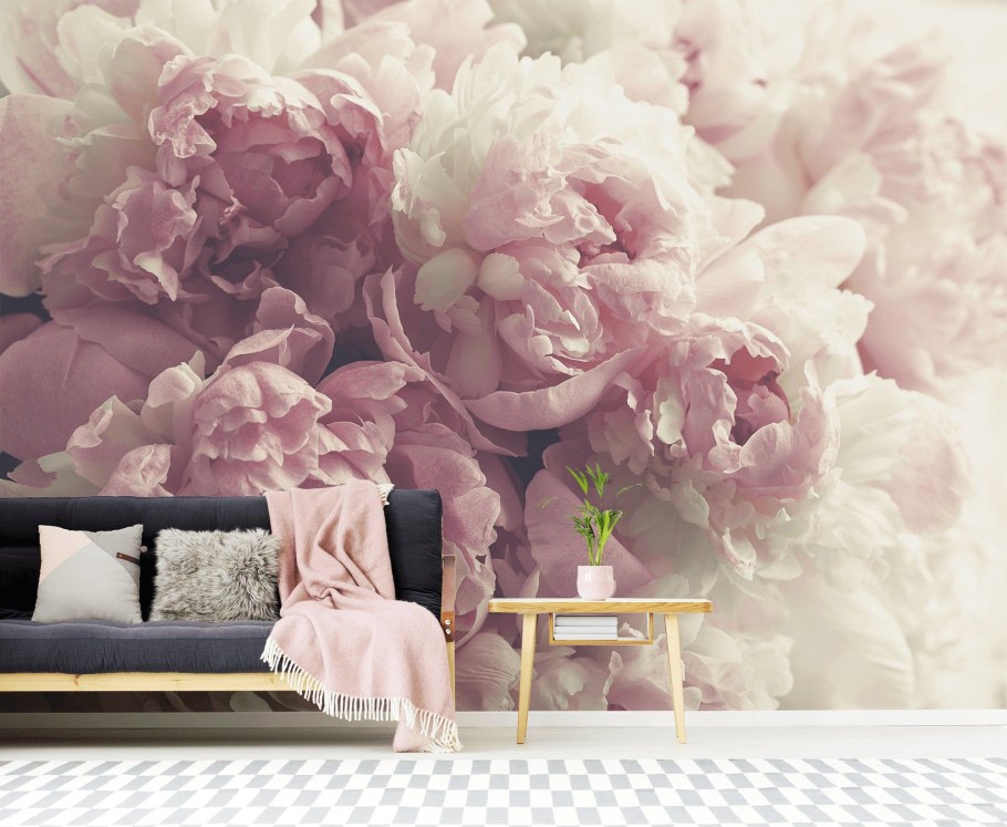 Абстрактные пионы обои