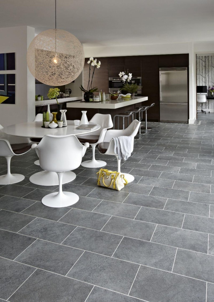 Напольная плитка в интерьере