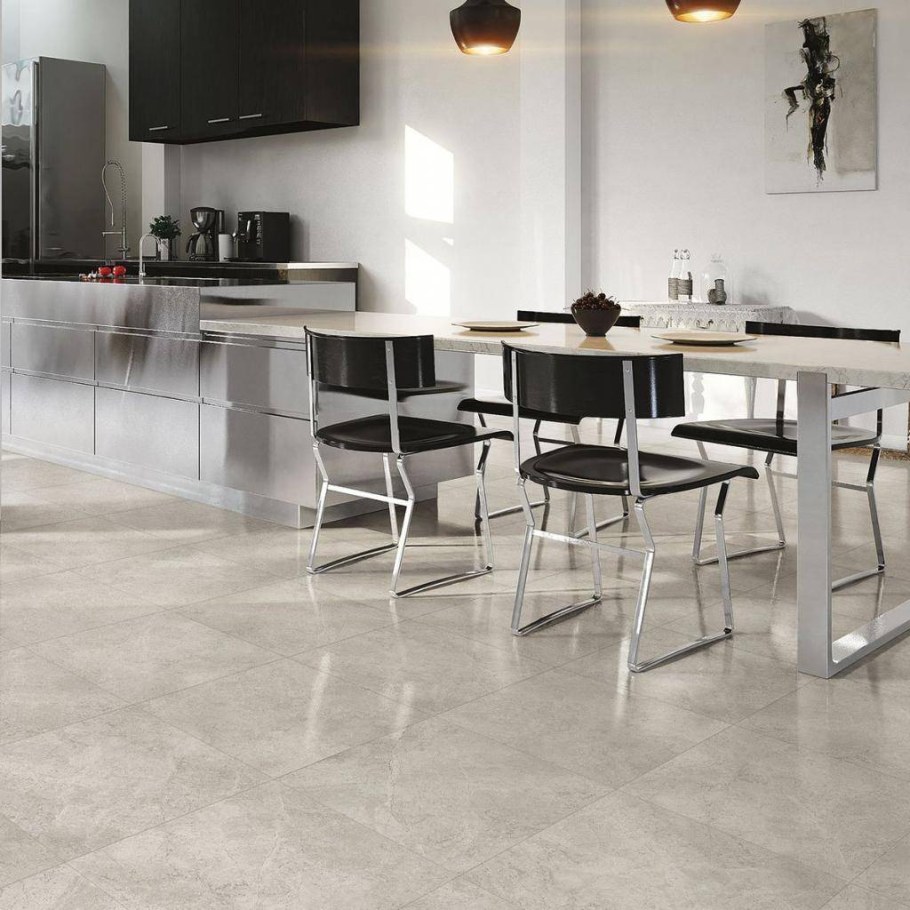 Плитка на кухню на пол керамогранит