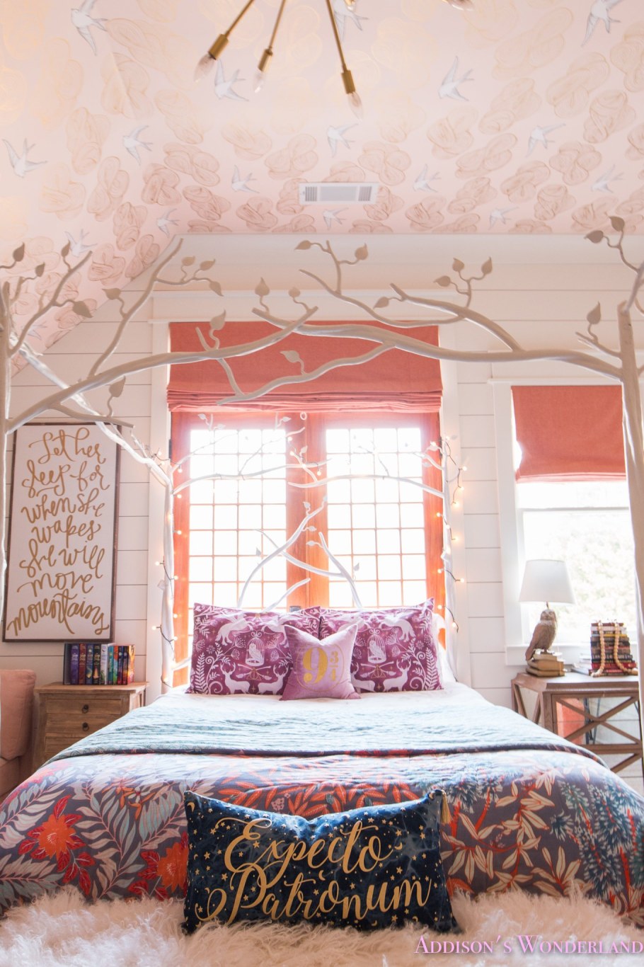 Комната в стиле Гарри Поттера для подростка девочки