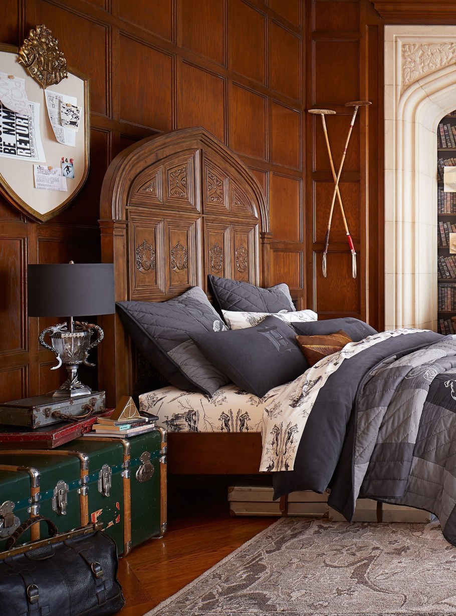 Гарри Поттер спальня Слизерина