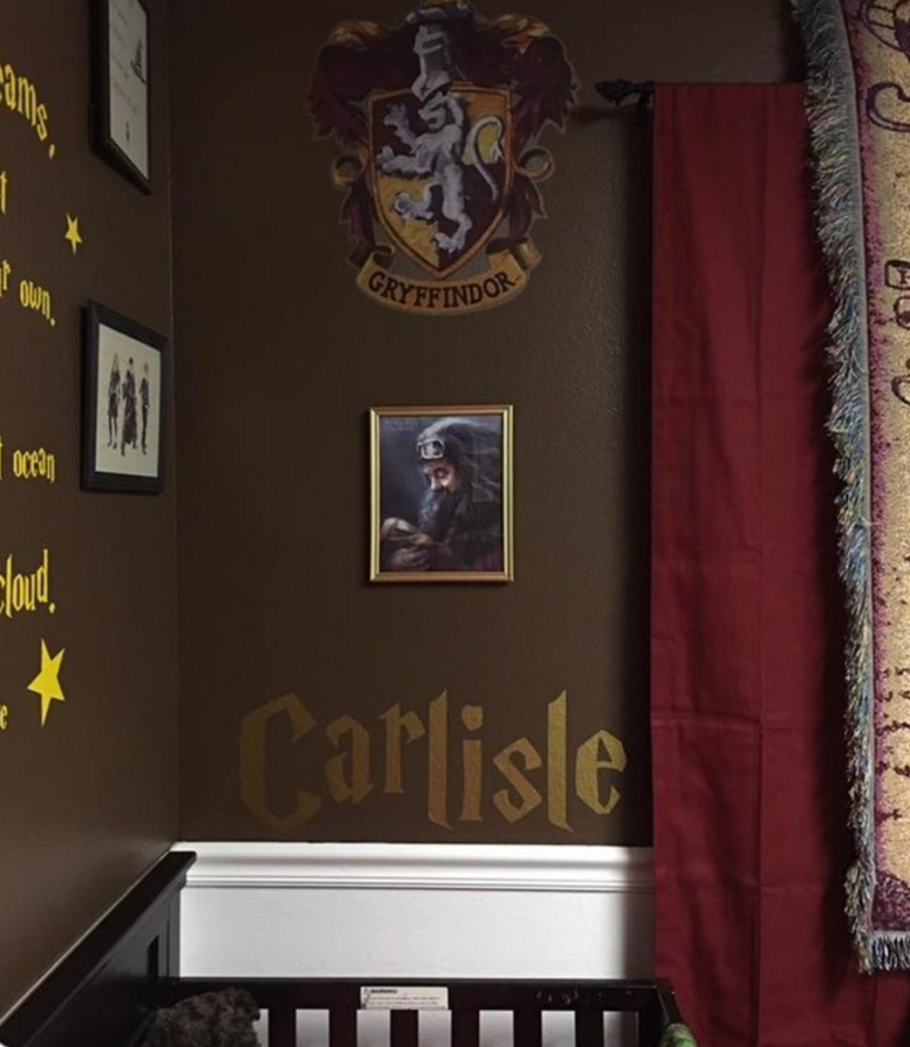 Декор комнаты в стиле Гарри Поттера