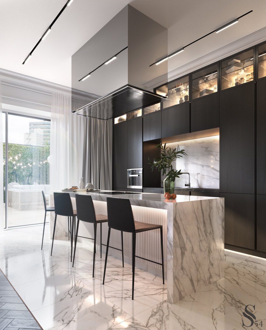 Кухня в современном стил