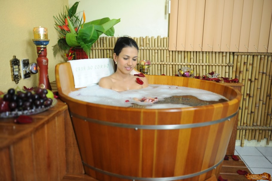 Ванна офуро в Японии