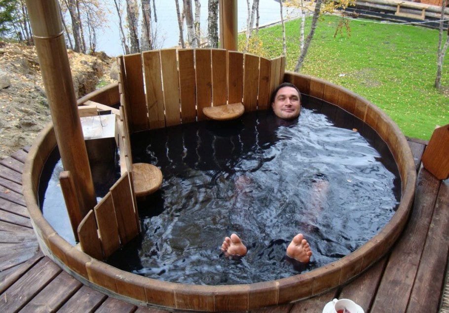 Японская баня бочка фурако