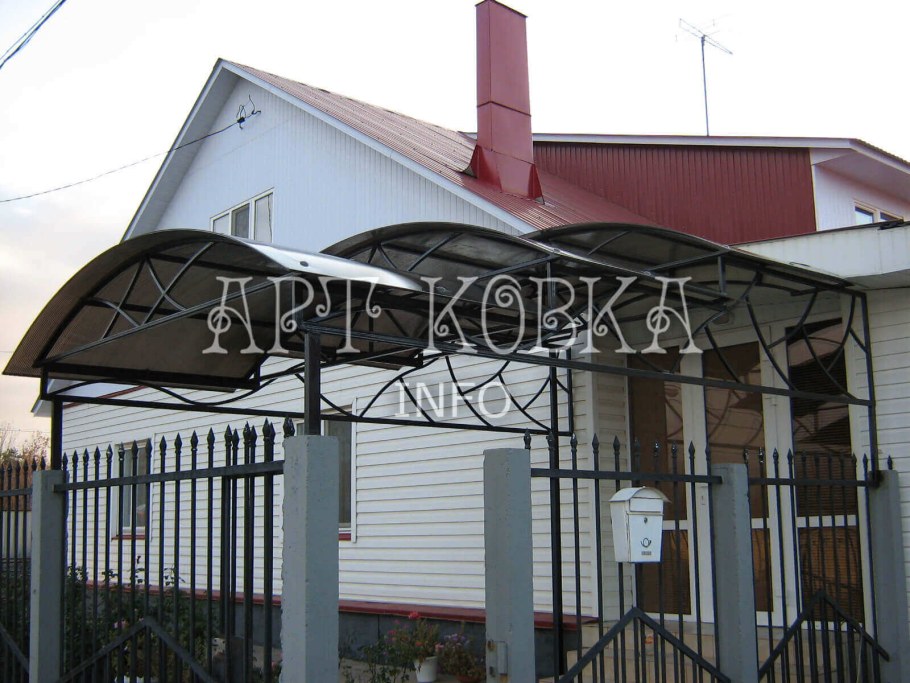 Двухъярусный навес