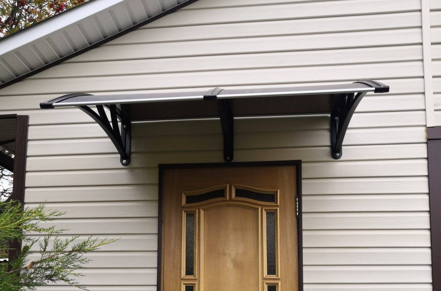 Алмарта козырек над крыльцом