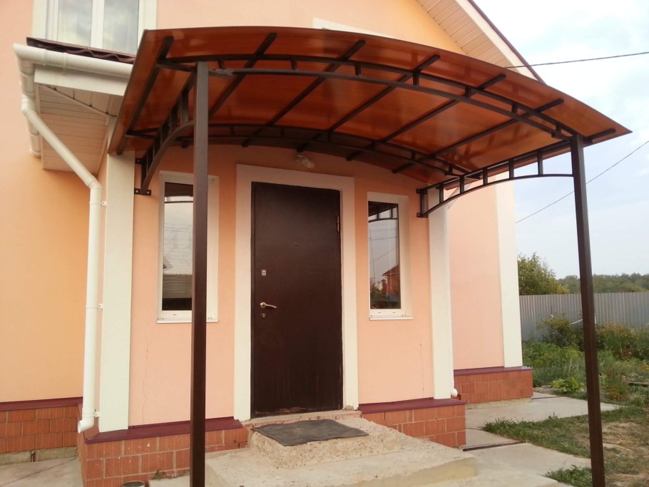 Козырек из поликарбоната