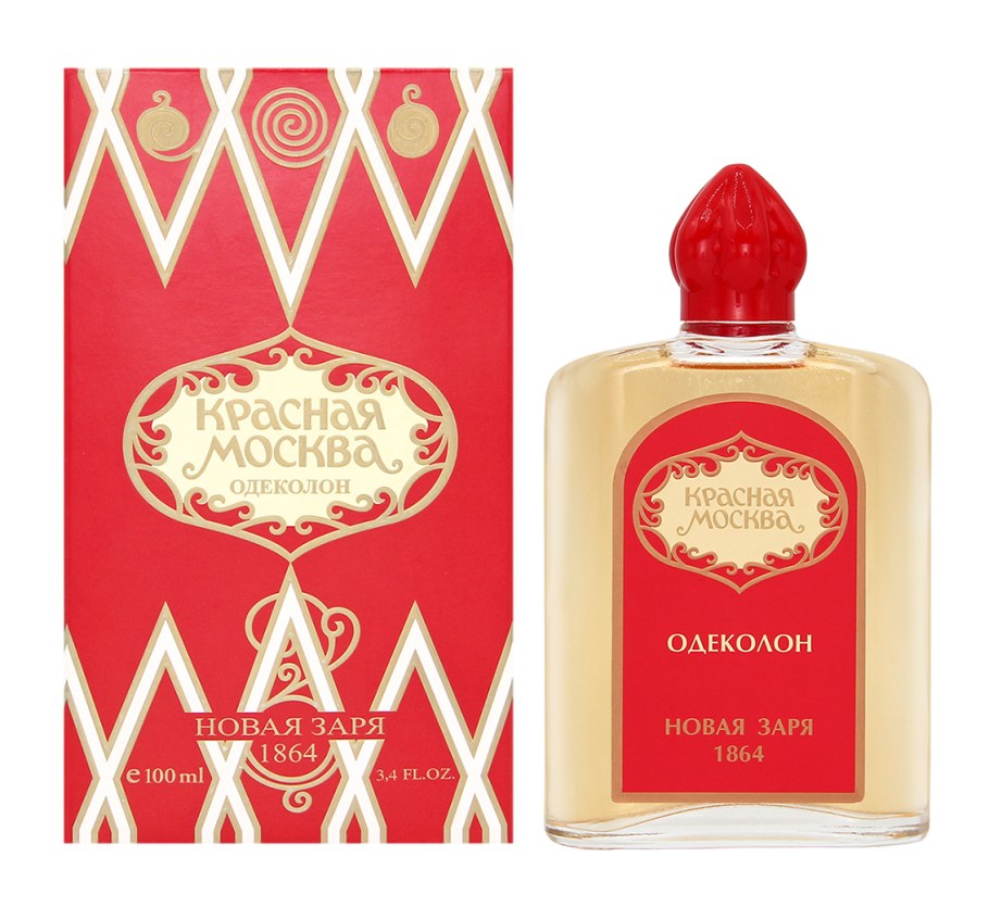 Одеколон новая Заря красная Москва