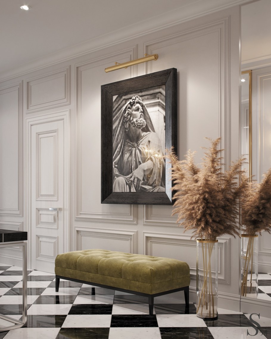 Картины в классическом интерьере