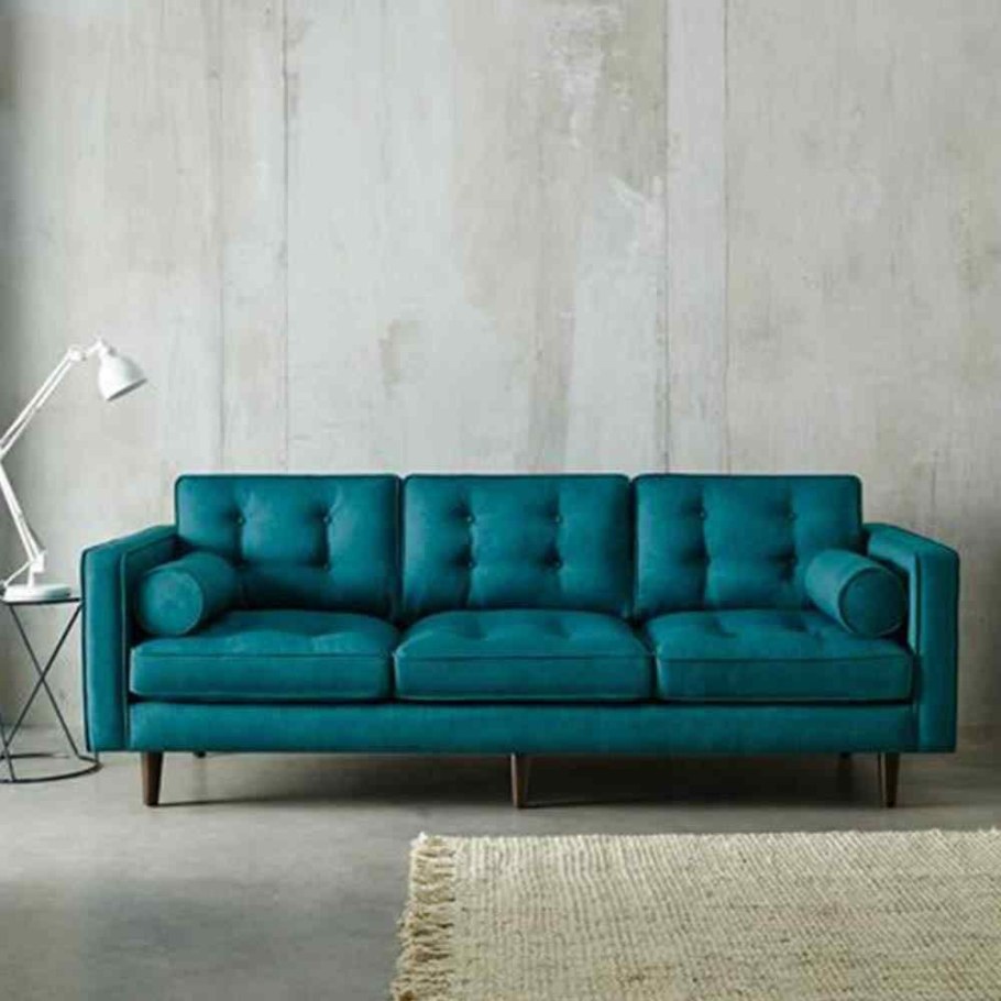 Диван бирюзового цвета