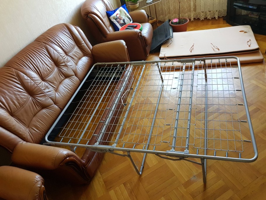 Французская раскладушка 140 сварная сетка