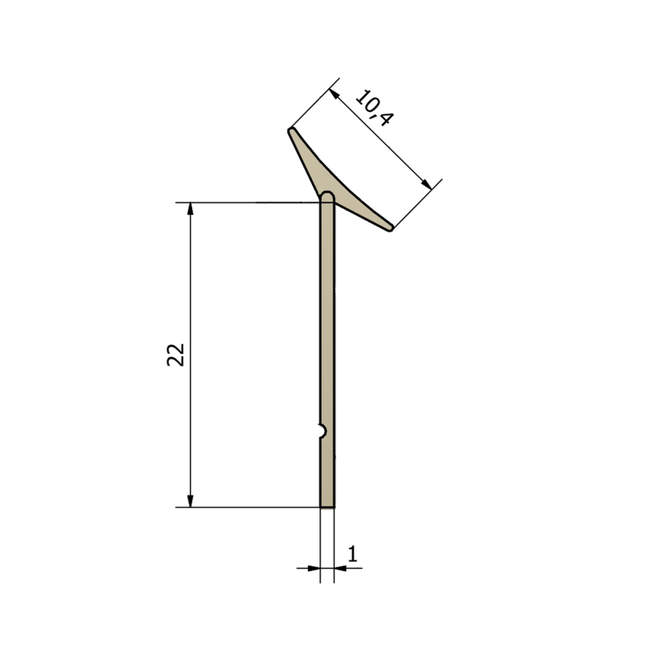 Плинтус уплотнительный Silikorner 4,2м 20-10-05 (алюминий)