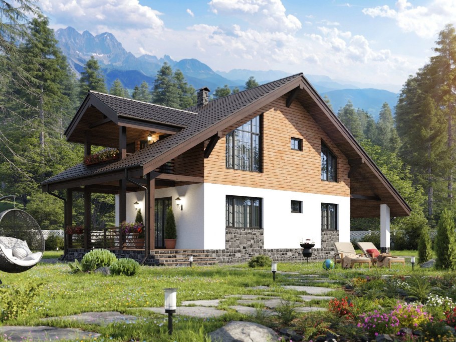 Австрийское Шале экстерьер