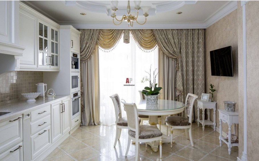 Кухня в стиле неоклассики