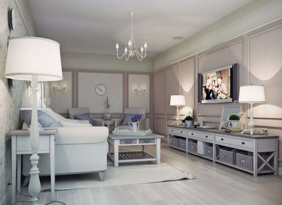 Квартира в стиле современный Прованс