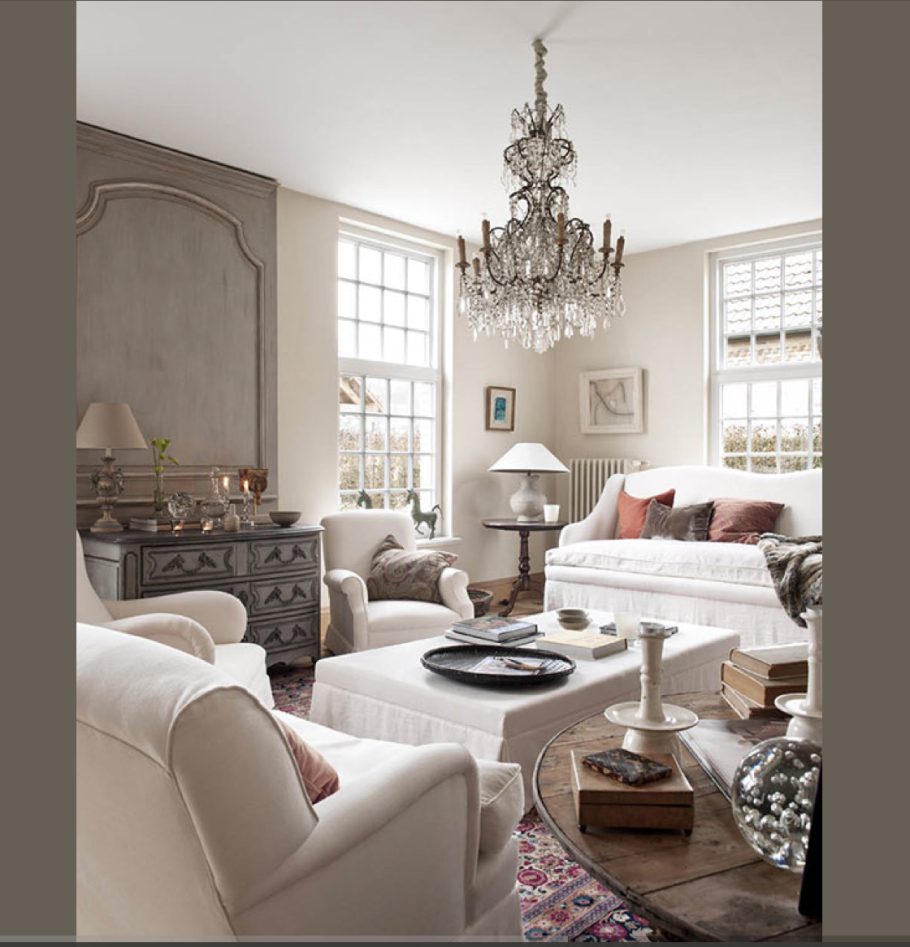 Гостиная в стиле Прованс