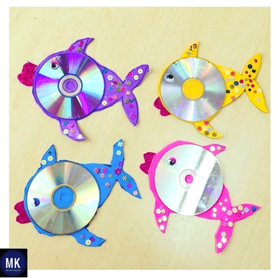 Поделки из дисков