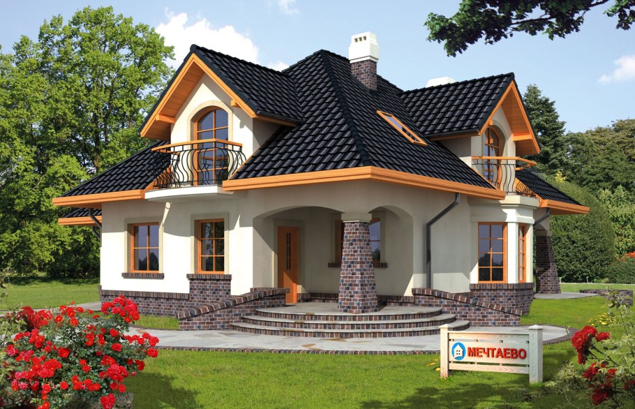 Проект z500 с мансардой