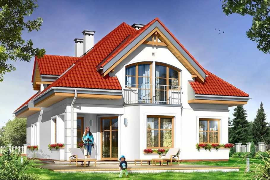 Проекты мансардных домов