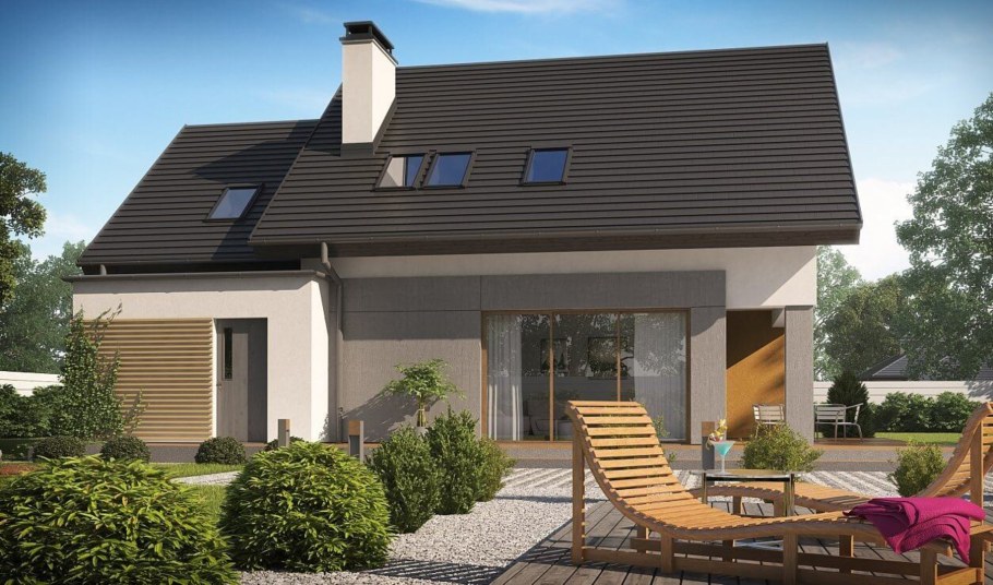 Z500 проекты одноэтажных с террасой