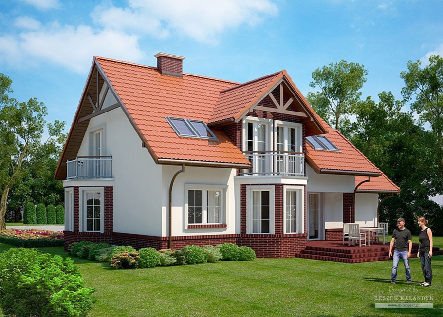 Проекты мансардных домов