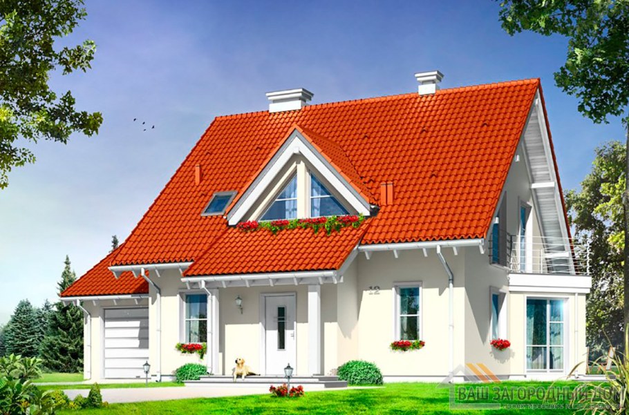 Проекты мансардных домов
