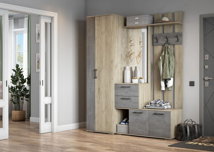 Прихожая Бостон ВШ-1 дуб крафт