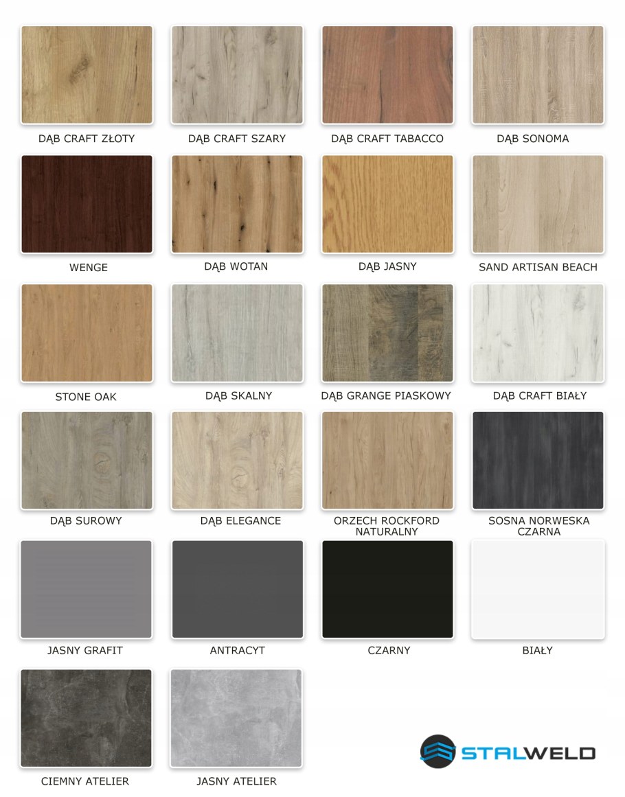 Цвет дуб Вотан и дуб крафт золотой