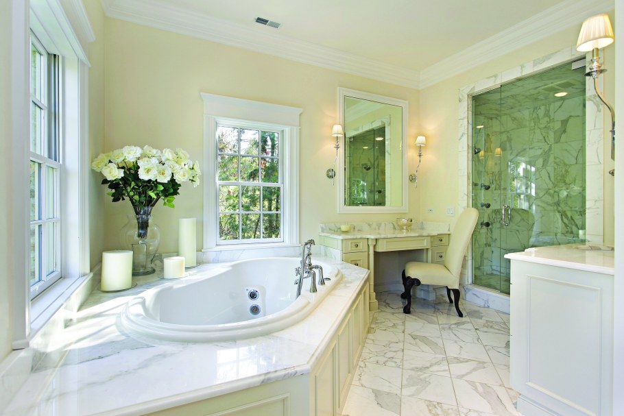 Интерьер ванной комнаты