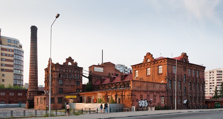 Пивзавод Омск историческое здание