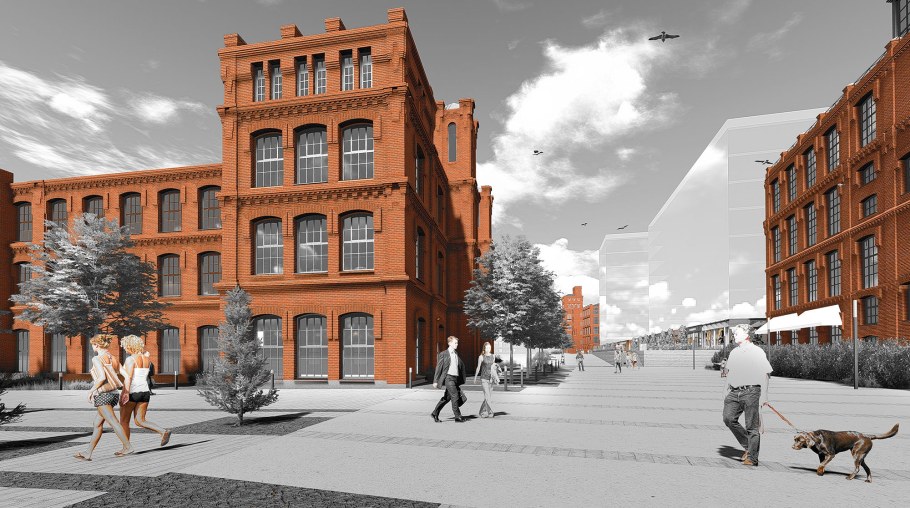 Трехгорная мануфактура архитектура