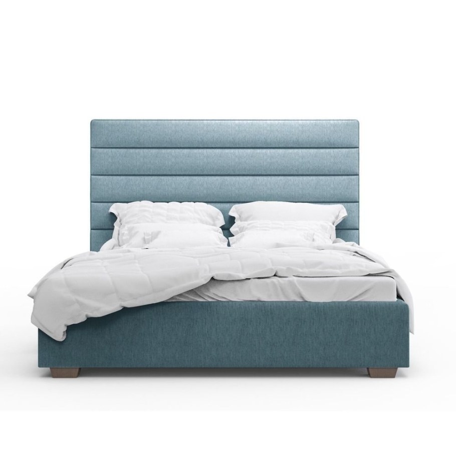 Кровать Аскона серая